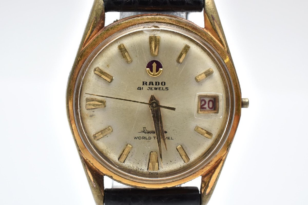 RADO ラドー メンズ腕時計 WORLD TRAVEL 手巻き ラドー RADO 自動巻 WORLD TRAVEL メンズ 腕時計 41石