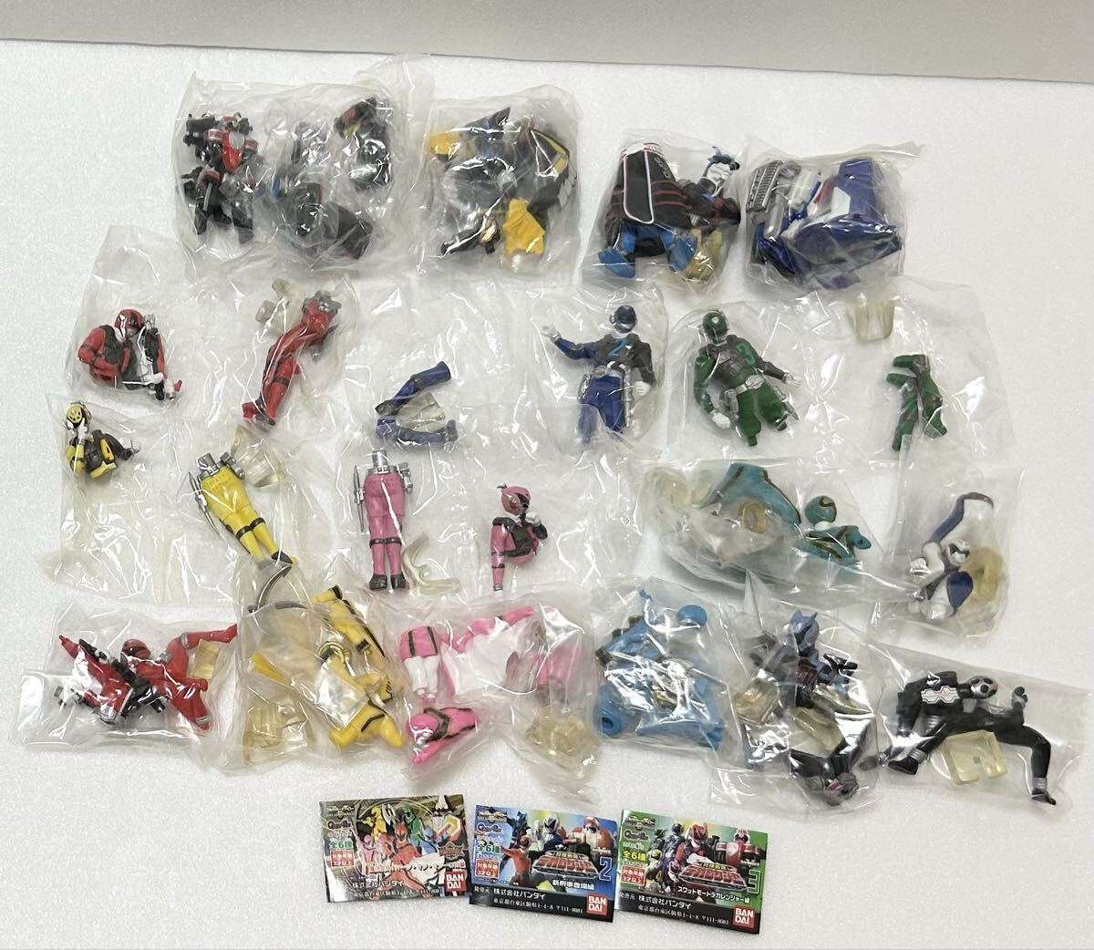 バンダイ　ガシャポン　魔法戦隊マジレンジャー　未開封１８種セット！ バンダイ ガシャポン 魔法戦隊マジレンジャー 未開封18種
