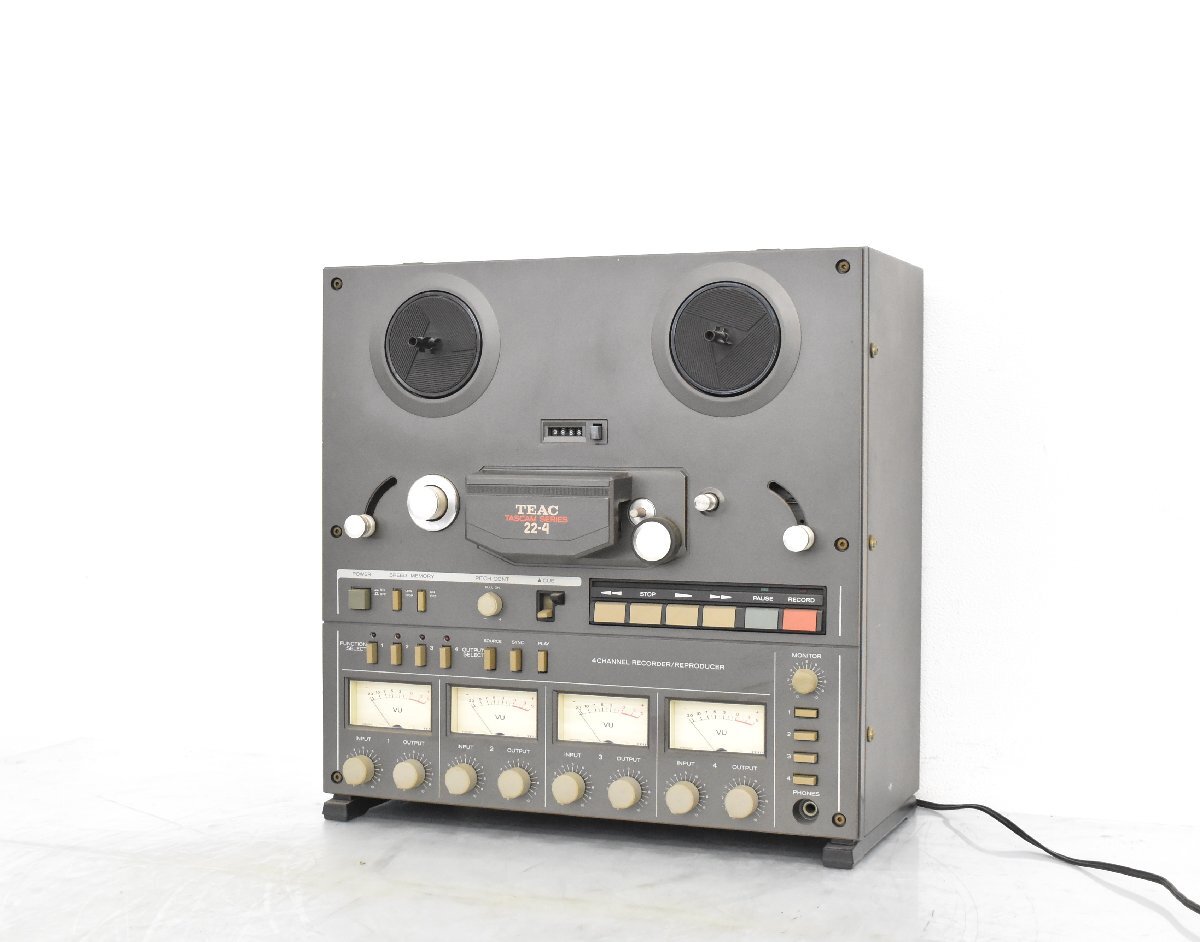 アナログ、ビートルズサウンドTEAC 22-4 オープンリール 4チャンネル アナログ、ビートルズサウンドTEAC 22-4 オープンリール 4
