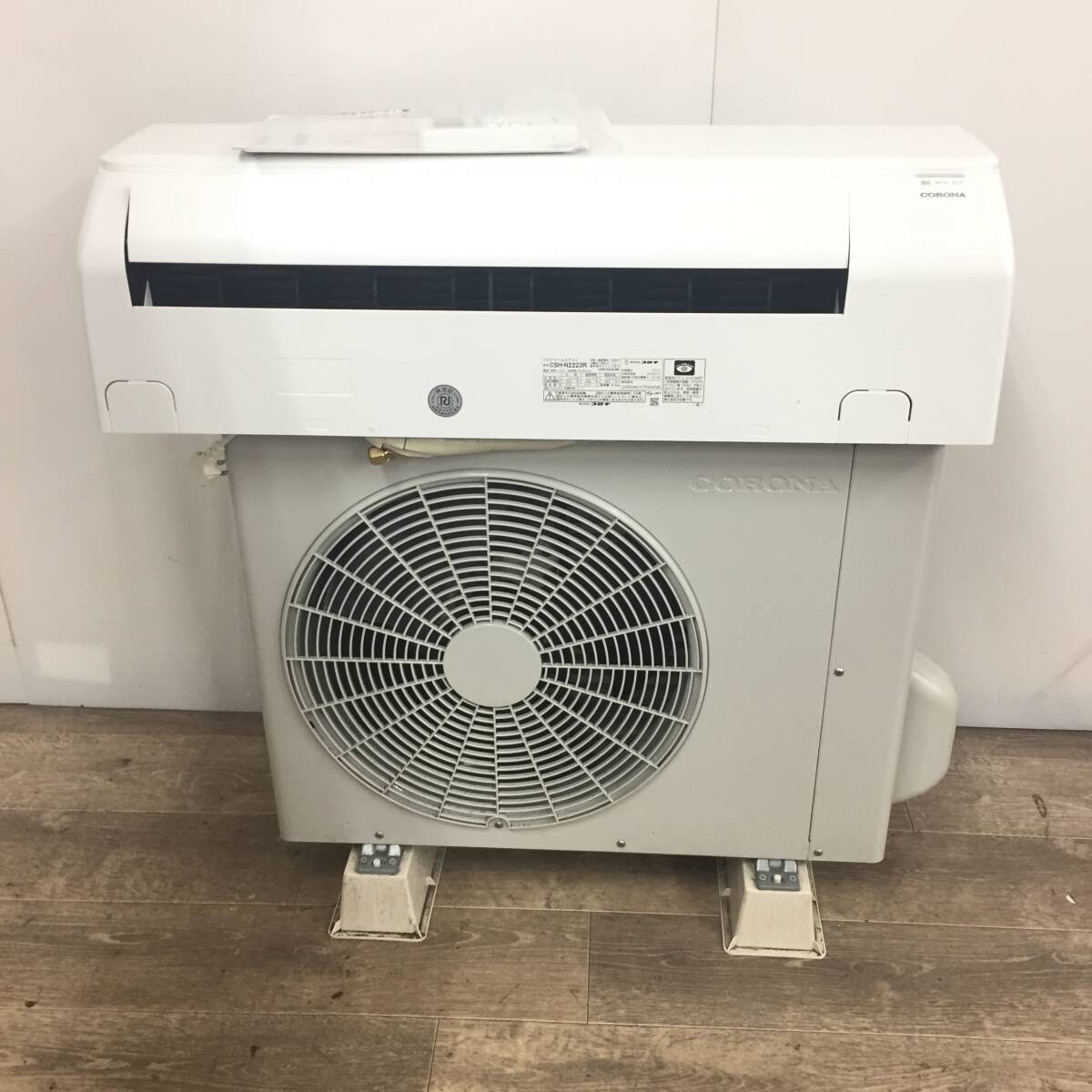 新品未使用　CORONA ルームエアコン CSH-S2220R-W 2025年最新】コロナ CSH-Wの人気アイテム - メルカリ