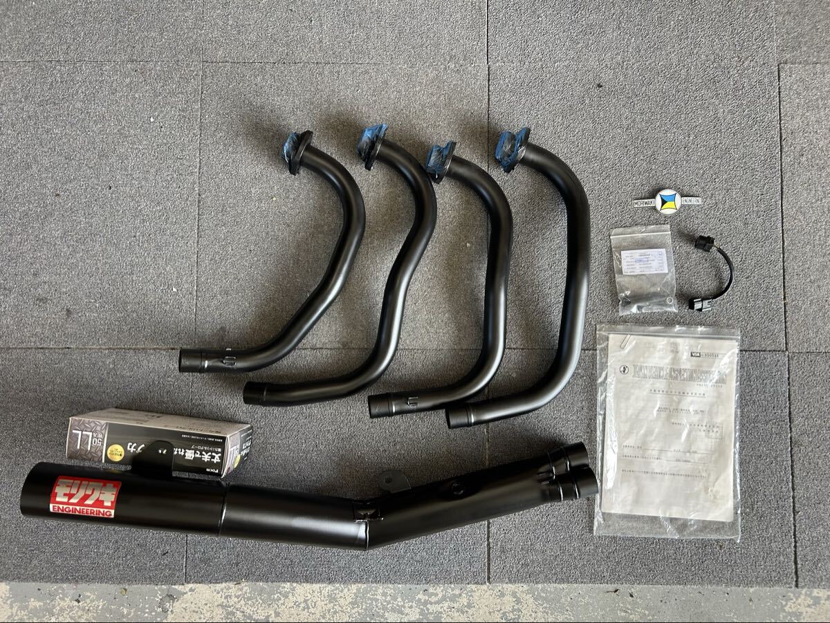 ホンダ　CB1100RS モリワキ ワンピース　マフラー　中古　美品 モリワキ CB1100EX/RS ワンピース マフラー タイプ ブラック