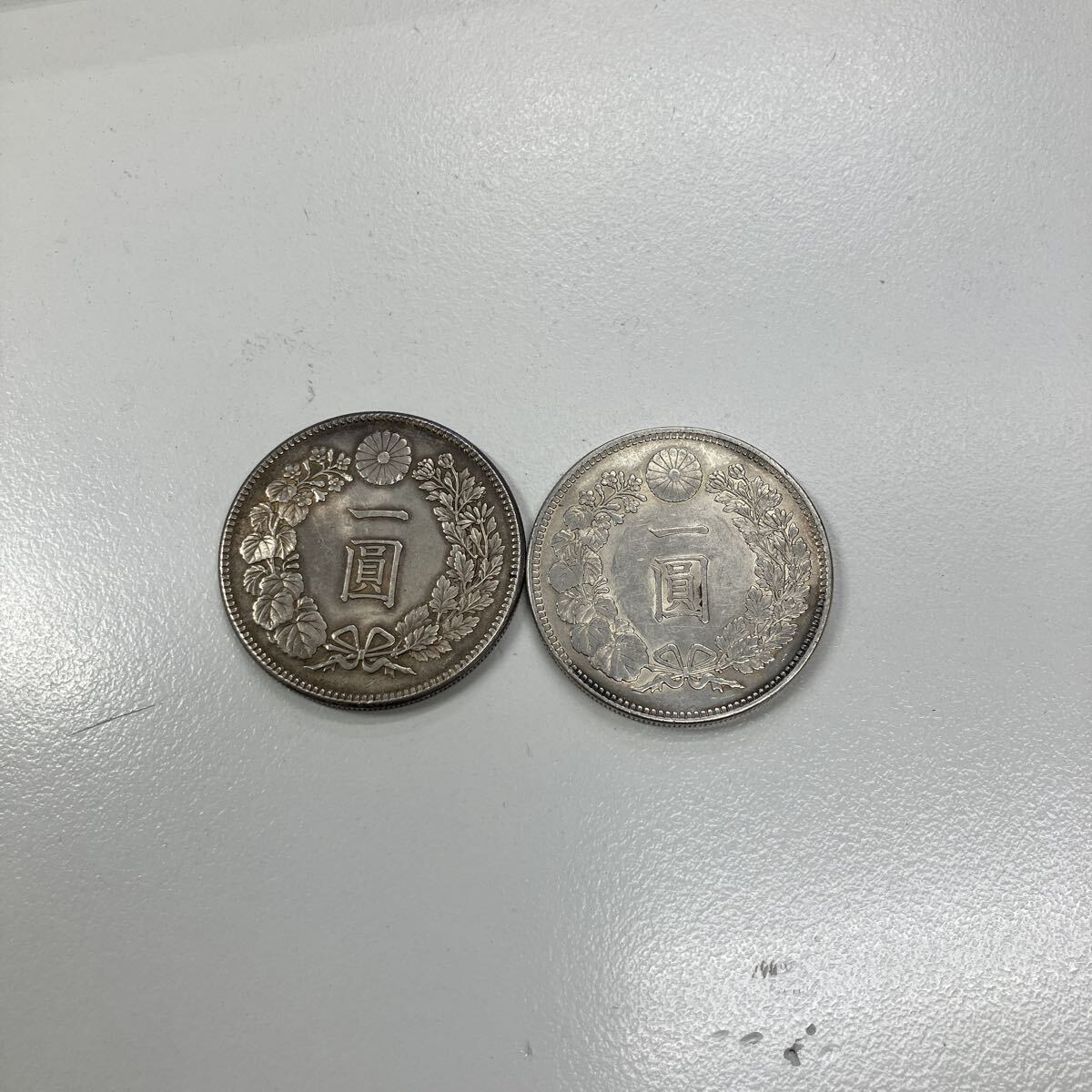 明治45年新1円（一圓）銀貨　＊未洗浄品？　円銀貿易銀古銭貨幣硬貨大正 明治45年新1円（一圓）銀貨 ＊未洗浄品？ 円銀貿易銀