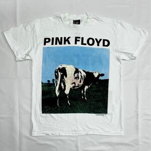 USA製 PINK FLOYD ピンクフロイド アトムハートマザー ATOM HEART MOTHER バンド 白 L