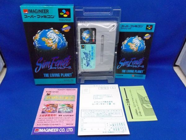 Yahoo!オークション -「シムアース」(スーパーファミコン