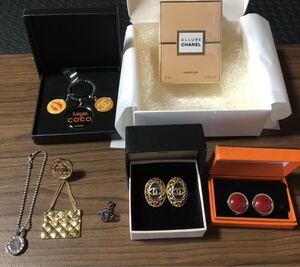 【1000円スタート】CHANEL5点エルメス1点ブルガリ1点まとめ計7点