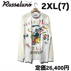 новый товар russell no Golf shut наружный внутренний mok шея LS белый 2XL Golf одежда . способ водоотталкивающий RS-2230414
