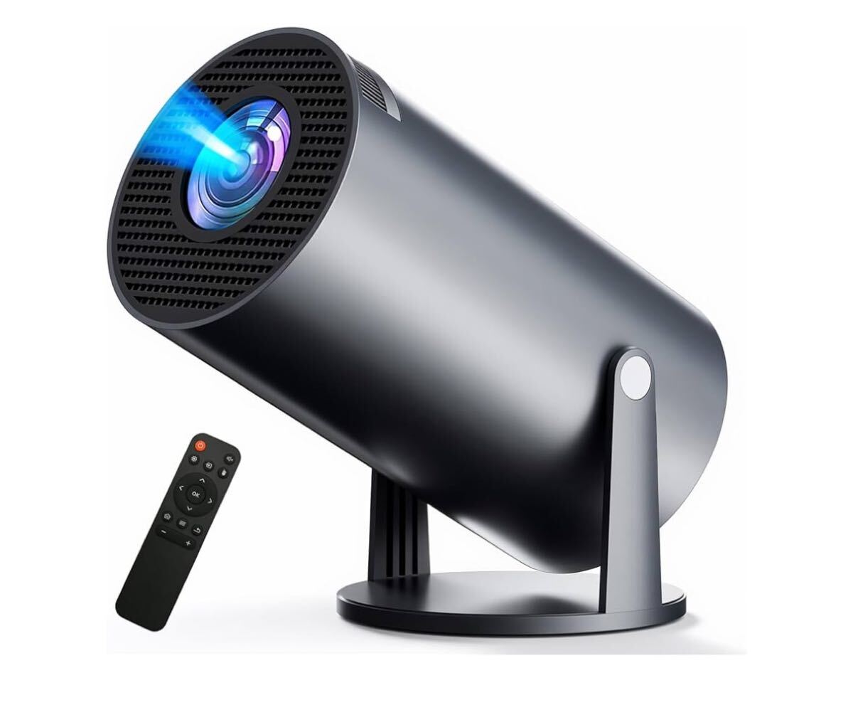 新品未使用 プロジェクター 家庭用 新品未使用」プロジェクター 270°回転 静音 家庭用 1080P対応
