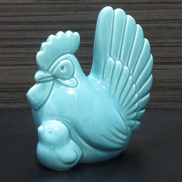 【美品】小皿　ニワトリ　陶器　置物　インテリア　工芸品　美術品　B110 陶器作品-鳥の置物A-1 / 中奥 麻美 | GALLERY 2511オンライン