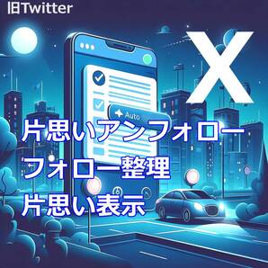 X Twitter 片思いアンフォロー整理 一括解除 専用コード 片思い表示チェッカー フォロー後7日未満ユーザー非表示 フォロー日記録 フォロバ
