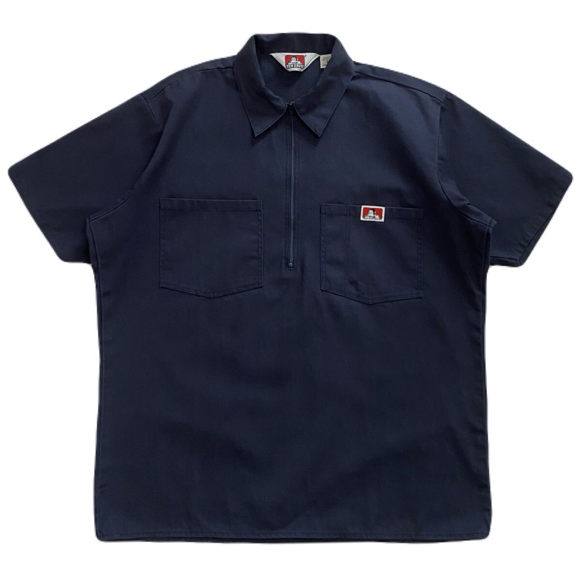 未使用品90s ben davisワークシャツデットストック黒　Lサイズ fit=scale-down,w=1200