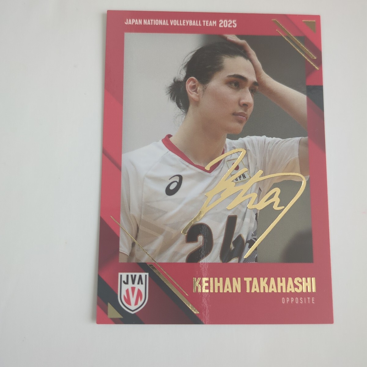 全日本男子バレー高橋慶帆選手直筆サイン入ブイリー＆ミニ色紙 ミントモール / MINT 仙台店 / 2024 JAPAN NATIONAL VOLLEYBALL