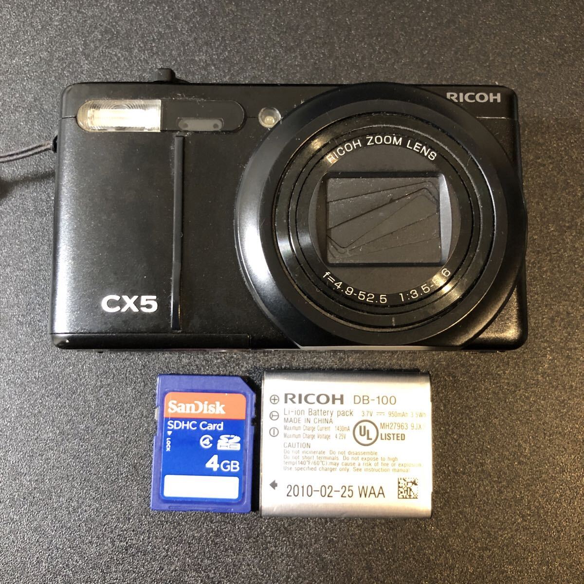 【完動品・訳あり】RICOH CX5 Yahoo!オークション -「リコー RICOH CX5」(家電、AV、カメラ