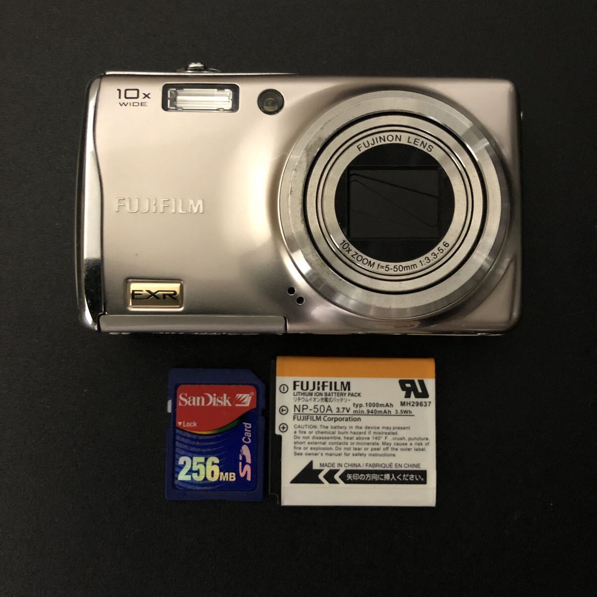 FUJIFILM FINEPIX F80EXR 取説付属品一式 富士フィルム FUJIFILM FINEPIX F80 EXR ≪取説・元箱付≫