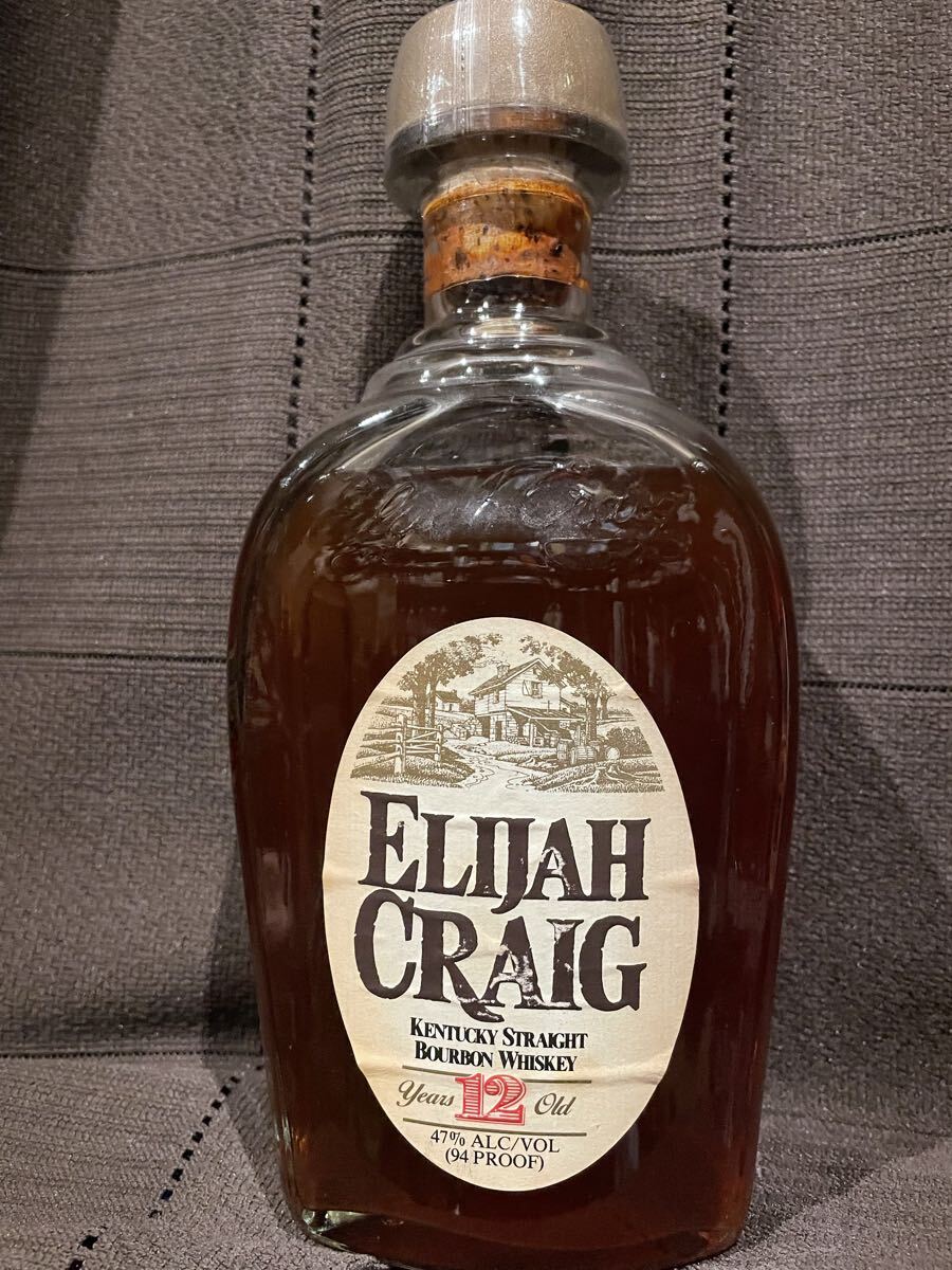 エライジャクレイグ12年　未開封　終売品 エライジャクレイグ 12年（旧ラベル、終売品） - 琥珀色の研究