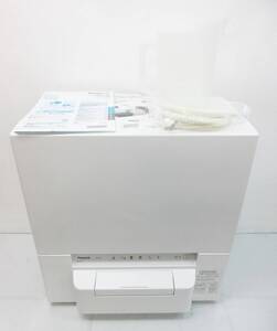 G7574【電気食器洗い乾燥機】Panasonic NP-TSP1-W★パナソニック 食洗機 乾燥機★排水ホース取扱説明書 付属★良品★