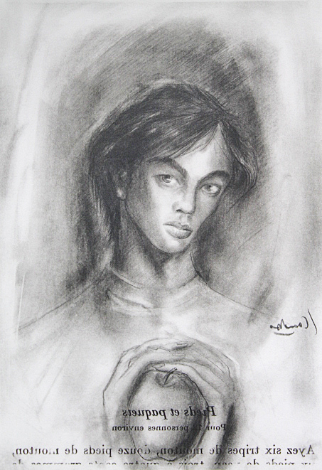 ART - 金子國義 オルペウス 水彩0号 人物画 男性 ギリシャ神話 原画 絵画 真作保証 金子國義 オルペウス 水彩0号 人物画 男性 ギリシャ神話 原画