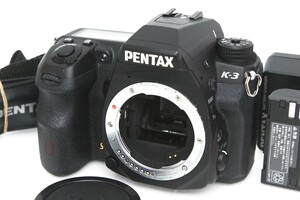 【全額返金保証】並品|ペンタックス K-3 ボディ(センサー清掃済) CA01-R1923-3U1B