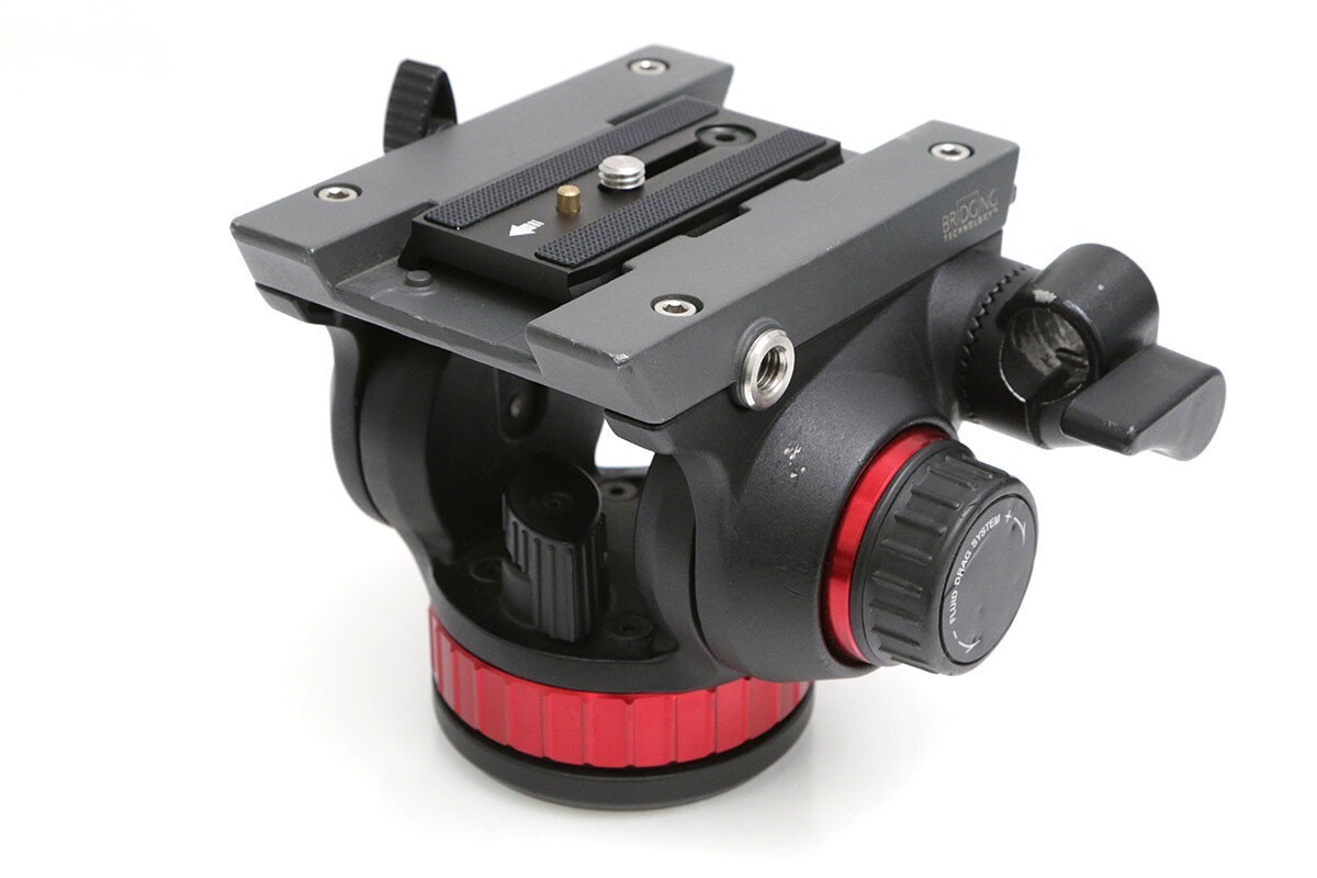 Manfrotto - プロフルードビデオ雲台 フラットベース　MVH502AH Amazon | Manfrotto プロフルードビデオ雲台 75mmボール MVH502A