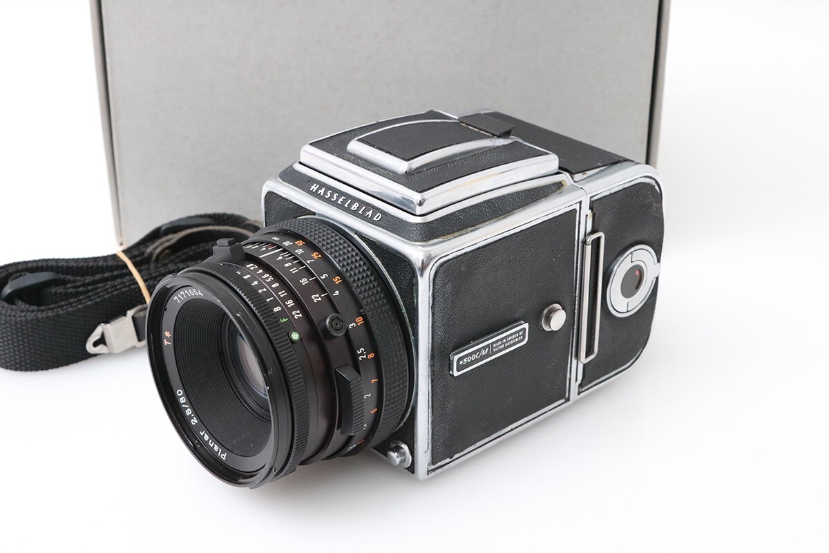 【最終値下げ】ハッセルブラッド500C/M+80mmレンズセット 中古)HASSELBLAD (ハッセルブラッド) 500C/M ゴールド 標準