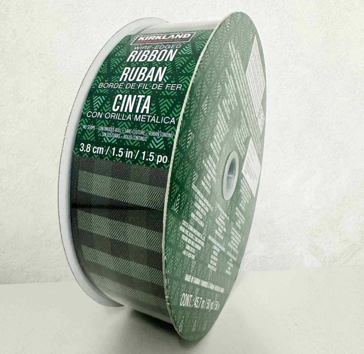 未使用 KIRKLAND リボン 8点 まとめ カークランド 業務用 コストコ コストコ カークランド・シグネチャー ワイヤー入りリボン 2