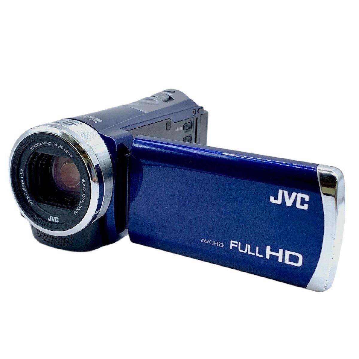 JVC Everio ハイビジョンメモリームービー　GZ-E600-A ブルー Yahoo!オークション -「gz-e600」の落札相場・落札価格