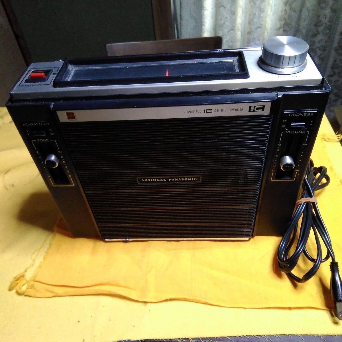 【動作品】ナショナル パナソニック ラジオ アンティーク ヴィンテージ 昭和 Amazon.co.jp: National Panasonic ナショナル パナソニック