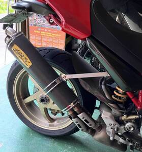 【送料無料】ドカティ モンスター900 S4R マフラー クラッチカバー 美品 セット売り