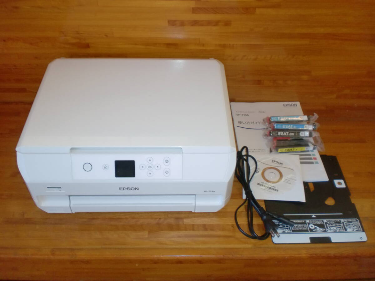 【未使用】EPSON カラーインクジェット複合機 Colorio EP-713A Amazon.co.jp: エプソン プリンター インクジェット複合機