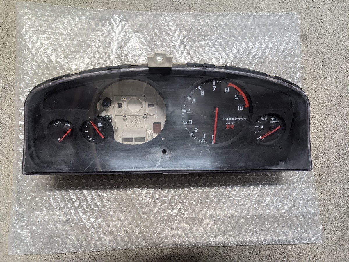 ① R33 スカイライン GTR コンビネーションメーターカバー 日産 SKYLINE GT-R スカイラインGT-R BCNR33 メーターパネル照明