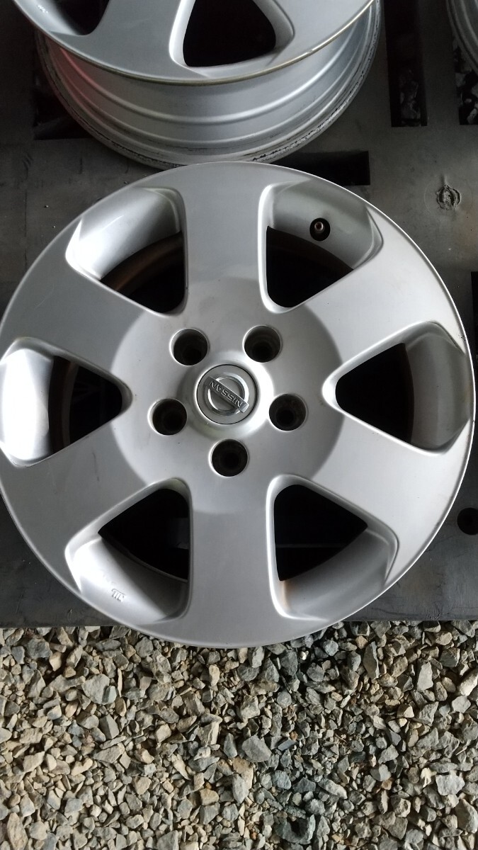 日産セレナC25純正アルミホイールヨコハマタイヤBluEarth-RV 日産セレナC25純正アルミホイールヨコハマタイヤBluEarth-RV