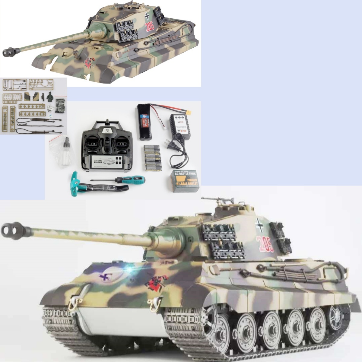 2025年最新】1/16スケールのラジコン戦車の選りすぐり商品