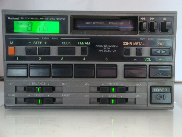 ナショナル カセットデッキ 81AD2C62-BE93-46E1-A7B7-