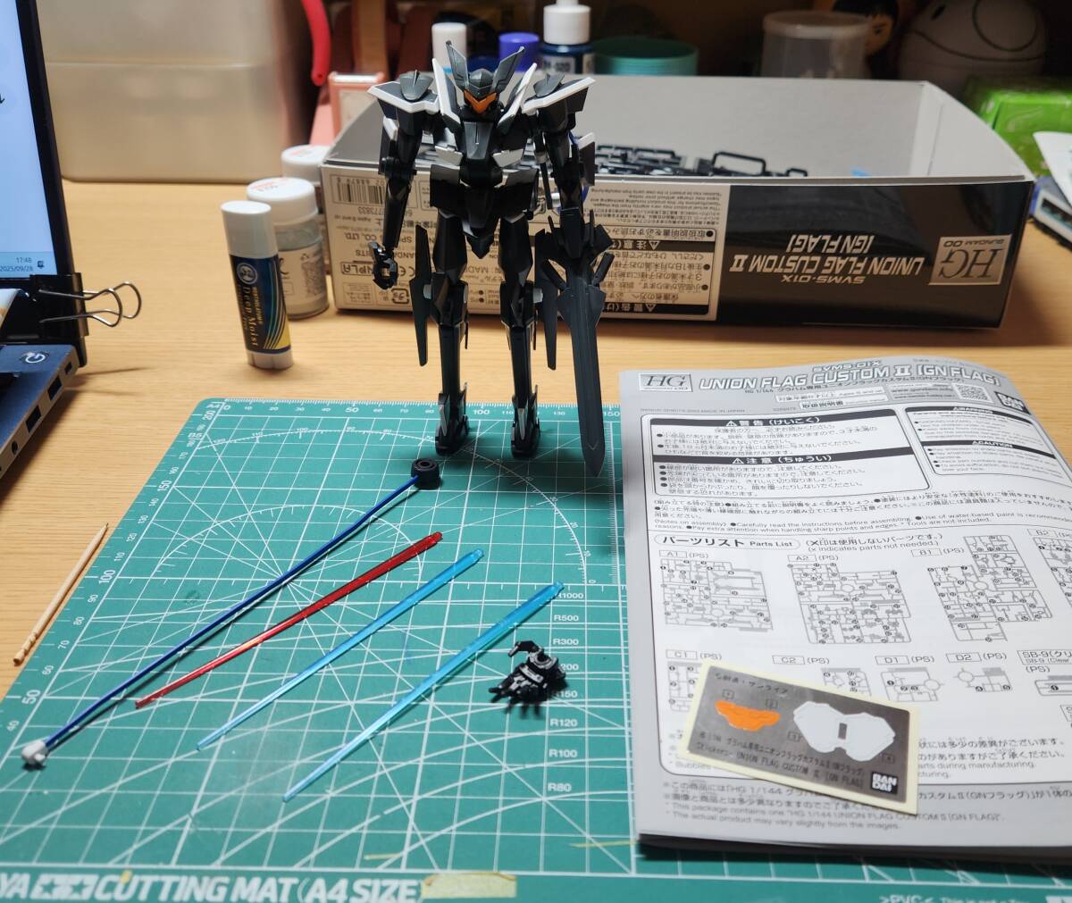 GNフラッグ、スサノオ、ユニオンフラッグまとめ売り Amazon | HG 1/144 グラハム専用ユニオンフラッグカスタムII(GN