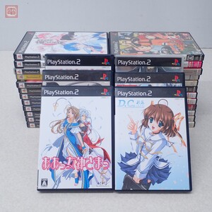 PS2 プレステ2 エウレカセブン/灼眼のシャナ/ダ・カーポ/ああっ女神さまっ 等 アニメ系 まとめて 30本セット 箱説付 ダブりなし【20