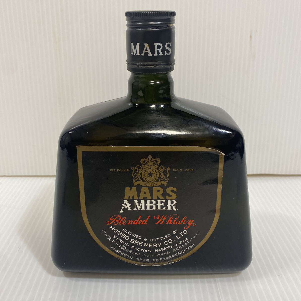 MARS RARE OLD マルス レアオールド 1級　720ml箱付 Yahoo!オークション - 古酒 MARS RARE OLD 台形ボトル