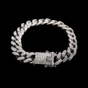 【N008】ブレスレット メンズ レディース シルバー アクセサリー チェーン