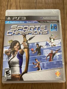SPORTS CHAMPIONS PS3海外版 PS Move専用ソフト