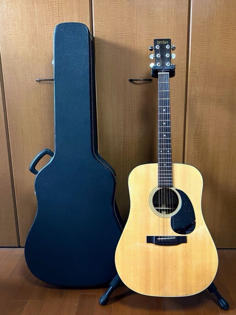 単板トップCal's Eyes TCE-30/ハードケース付 キャッツ・アイ Dタイプ （Cat'sEyes TCE-30）