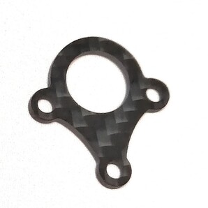 ヨコモ RD2.0 SD2.0 MD1.0 MD2.0用 カーボン モーターマウント スペーサー 2mm 板厚 メタルガレージ MGRD2-4