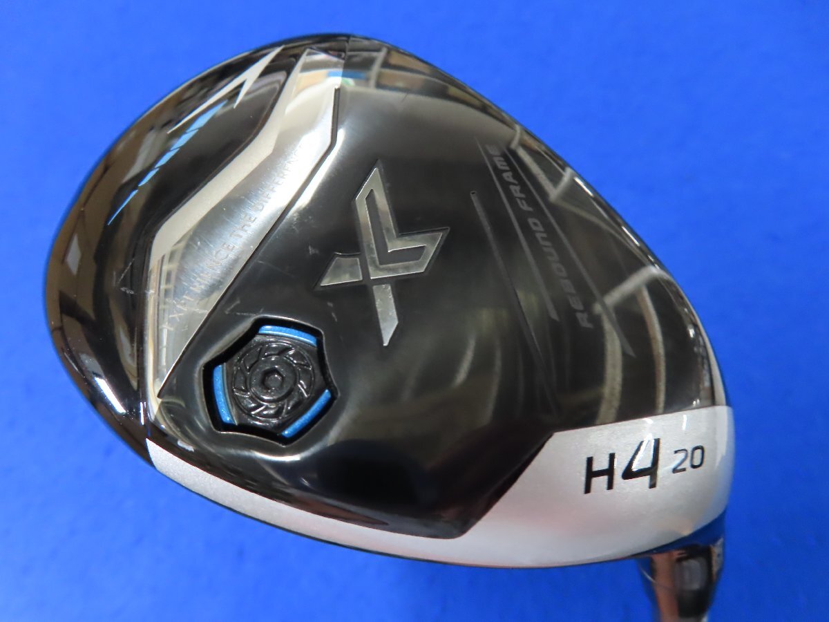 ダンロップ XXIO 10 レッド ハイブリッド　4番20° Rシャフト ダンロップ XXIO 10 レッド ハイブリッド 4番20° Rシャフト