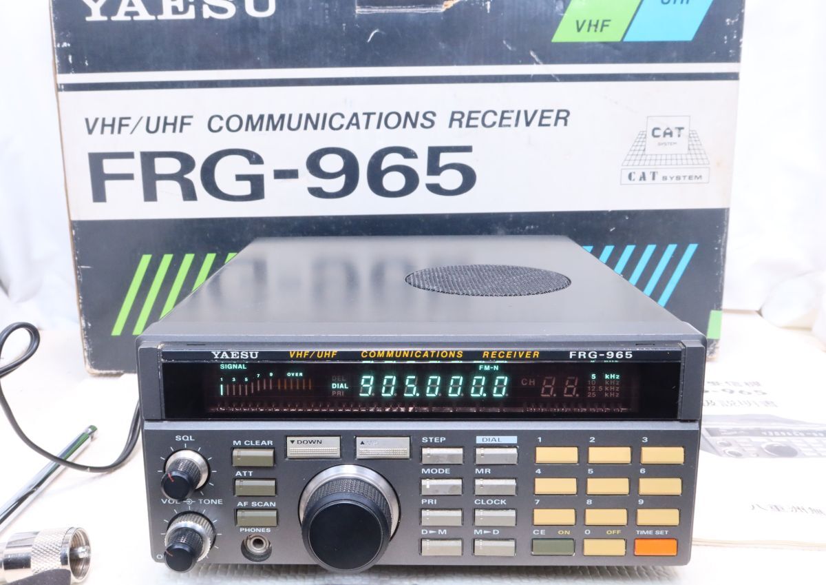 YAESU FRG-965 受信機 YAESU FRG-965 受信機 YAESU FRG-965 受信機