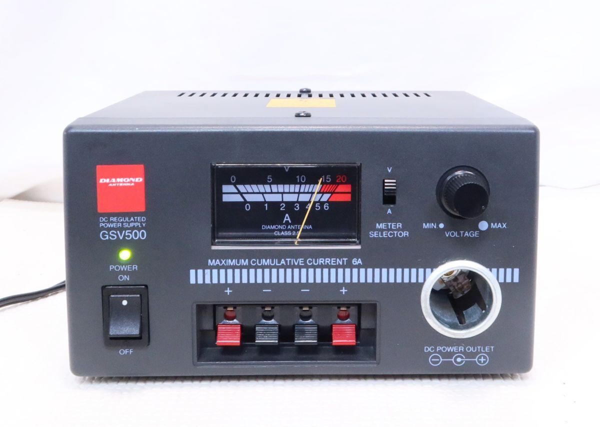 直流安定化電源 GSV500 DC 6V～15V 可変 直流安定化電源 GSV500 DC 6V～15V 可変 - メルカリ
