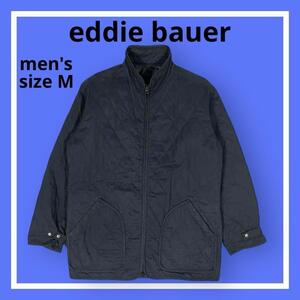 eddie bauer エディーバウアー キルティング ナイロンジャケット M