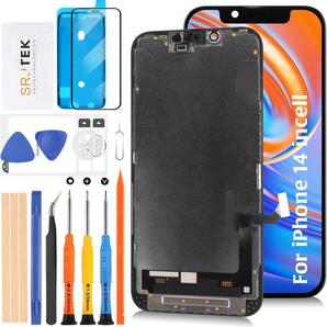 SRJTEK For iPhone 14 incell 液晶パネル