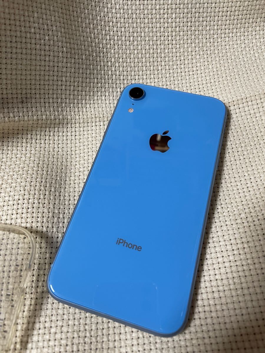 iPhone - iPhone XR 128GB 未使用 ブルー SIMフリー docomo iPhone XR SIMフリー iPhoneXR 128GB ブルー [Blue] 新品未使用