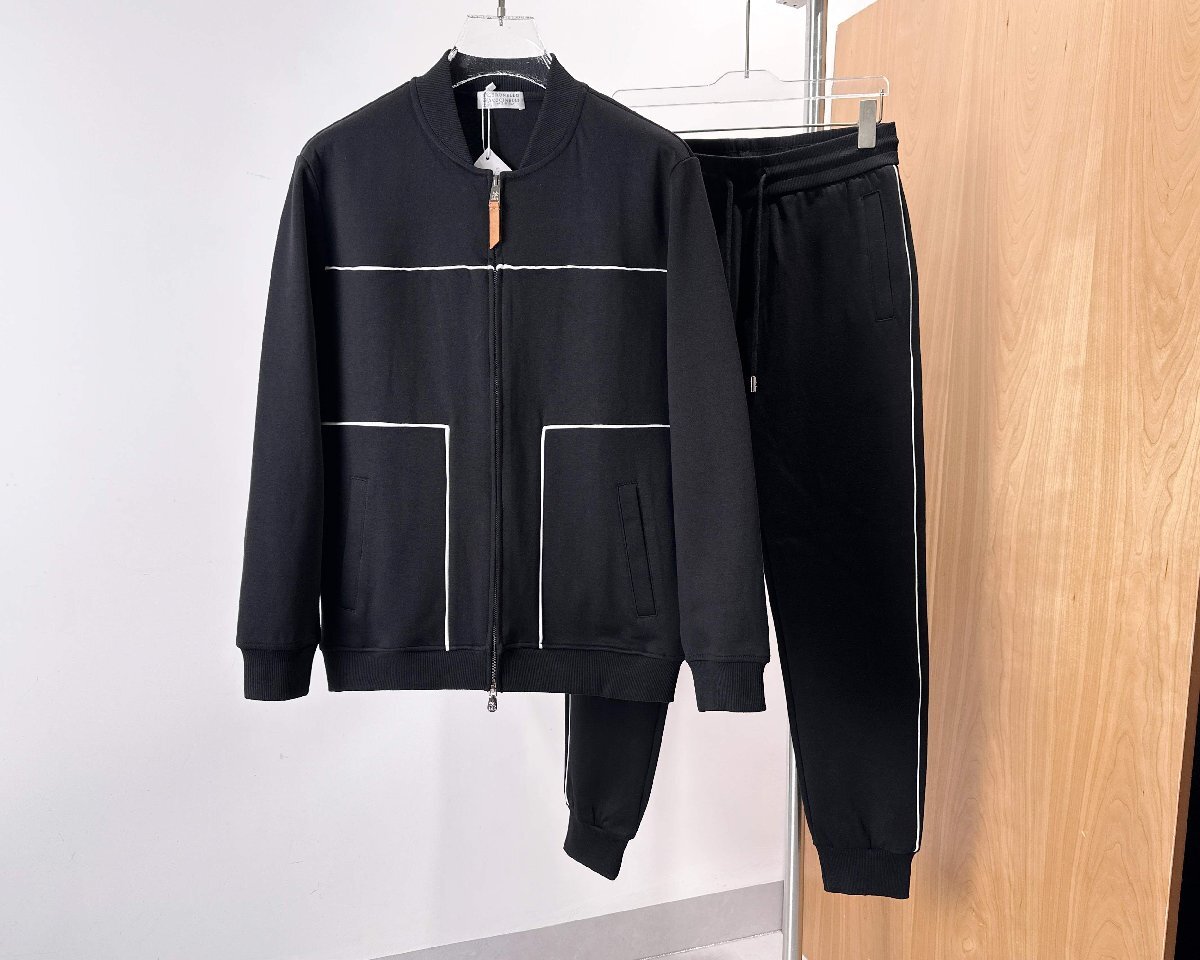 新品未使用　ゆったりサイズ　ブルネロクチネリ　サテンパンツ　クロップド　黒　XL ブルネロクチネリの中古通販 | ブランディア