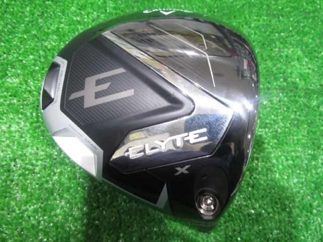 ☆新品未使用☆ ELYTE X 10.5度 ドライバー ヘッド 日本正規品 キャロウェイ ELYTE (エリート) X ドライバー ベンタス グリーン