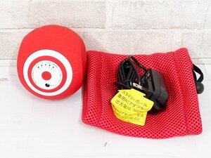 東急スポーツオアシス●充電式振動ボール スタイリーボール ボディケア 下半身筋トレ フィットネス SLB-100/レッド/1円スタート/RL