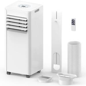 ① スポットクーラー スポットエアコン 移動式 置き型 エアコン 10畳 除湿 送風 ポータブルクーラー エアコン ノンドレン式 工事不要