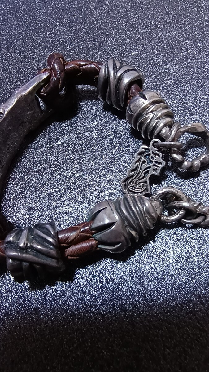 ダチュラdatura ナグァールnagual 925 ブレスレットヴィンテージ ダチュラdatura ナグァールnagual 925 ブレスレットヴィンテージ